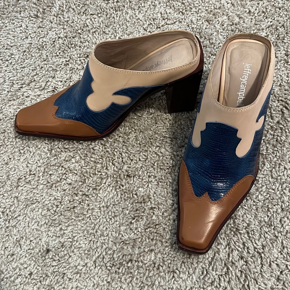 Jeffrey Campbell Western Mules